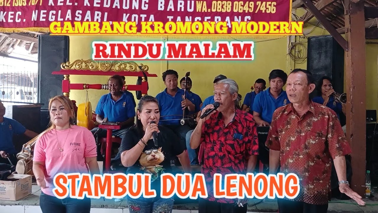 STAMBUL DUA LENONG - GAMBANG KROMONG MODERN RINDU MALAM || RK. IYOK 03 SEP 2023