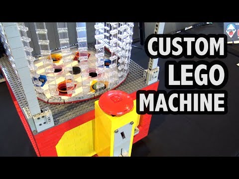 Functional LEGO Slam-A-Winner Arcade Game | Brickvention 2019