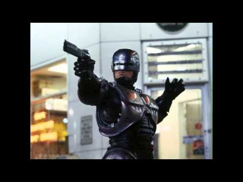 Robocop  sound FX (stomping, reading, holstering and firing)