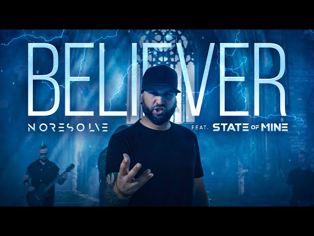 BELIEVER (@ImagineDragons ROCK Cover by NO RESOLVE u0026 @STATEOFMINE) (Official Music Video) class=