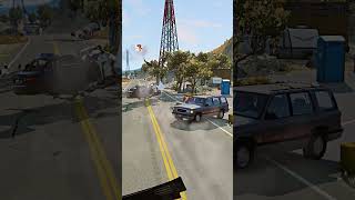 Realistic Highway Car Crashes #196