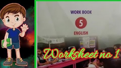 5th standard/English/Workbook/Worksheet no 1 /answers/Samacheer kalvi/ bridge course