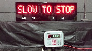 B-TEK T405 Indicator with axle scale software