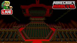 Enormous Staircase in the Haunted Manor in My 59,600 Day Hardcore Minecraft World
