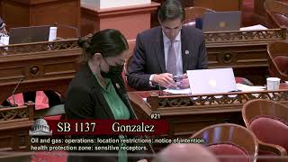 Senator Gonzalez Presents SB 1137, Historic Legislation to End Neighborhood Oil and Gas Drilling