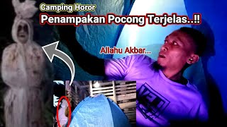 Camping Horor:Bikin Jantungan‼️Penampakan Pocong Terjelas #campinghoror @hororstoryindonesia