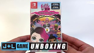 L.O.L Surprise REMIX: We Rule The World Unboxed for the Nintendo Switch with 15 Minutes of Gameplay