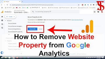 How to Remove Website Property from Google Analytics || @sonvirtech
