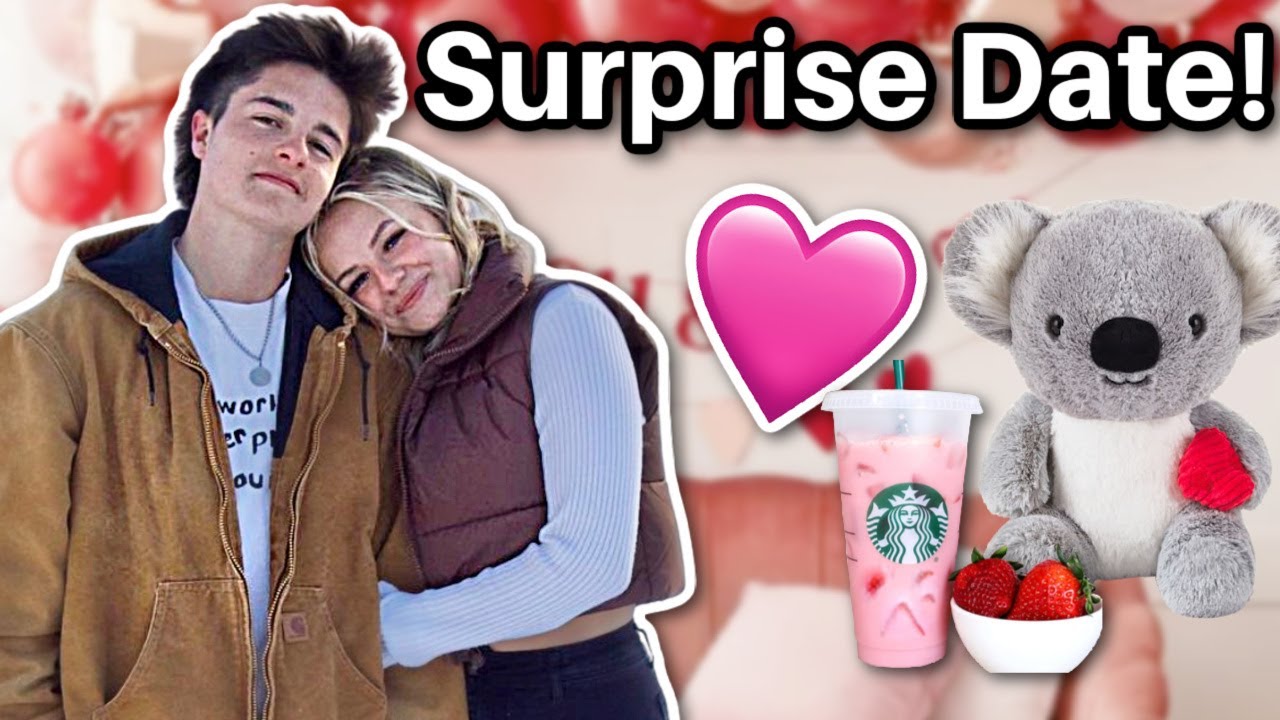 My Girlfriend And I Went On A VALENTINES DATE! *Long Distance* | Brock and Boston