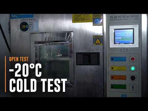 OPEN TEST: MK-1 Cold Chamber Test | Down to -20°C