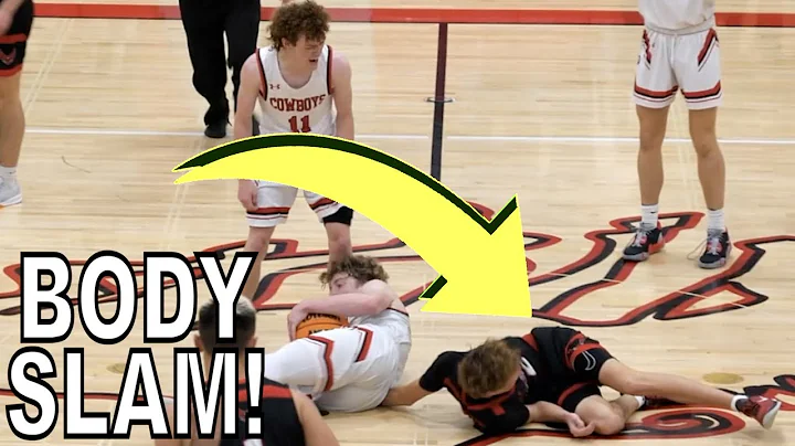 HIGH SCHOOL BASKETBALL GAME OUT OF CONTROL!