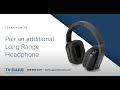 TV Ears Pair An Additional Long Range Headphone Troubleshooting Support TV Ears Pair An Additional Long Range Headphone Troubleshooting Support