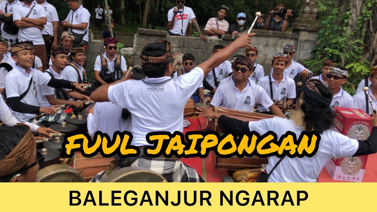 Mantap!!FULL BALEGANJUR NGARAP JAIPONGAN / iringan palebon puri agung batubulan