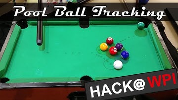 Hack@WPI 2018: Pool Ball Tracking