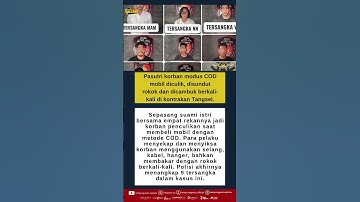 Pasutri korban modus COD mobil diculik, disundut rokok dan dicambuk berkali kali di kontrakan