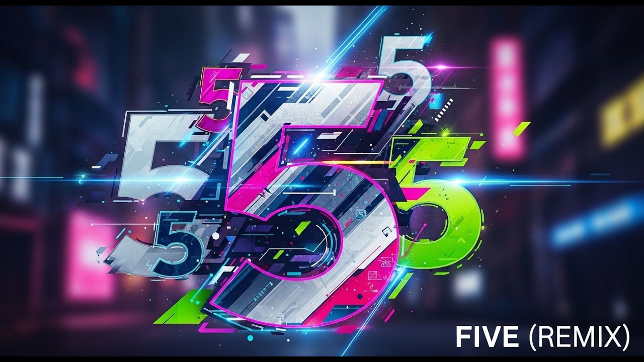 COVER] 嵐 / Five (Remix) [Instrumental] Key F tempo127BPM - YouTube