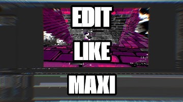 How To Edit Like MAXI *NO PLUGINS* Color Switch/Syncing (After Effects Tutorial)