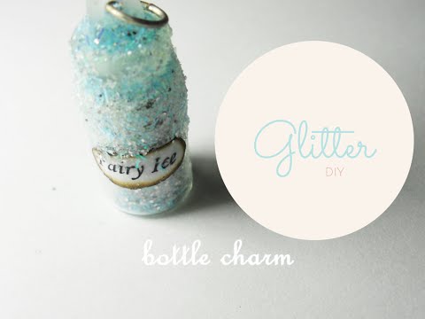 Fairy Ice ❅ Bottle Charm Tutorial / DIY