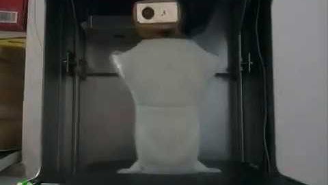 Timelapse Turnigy Fabrikator Mini 2 - Robot Woman "Robotica" - Torso