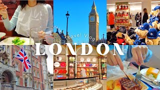 [Travel Vlog] 1 week trip to London | In-flight/hotel introduction | recommended gourmet food