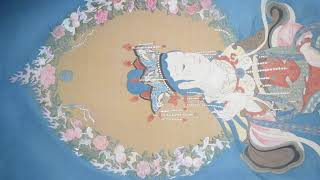 2026 4 17-《莲座文殊菩萨》染花DSC 0074