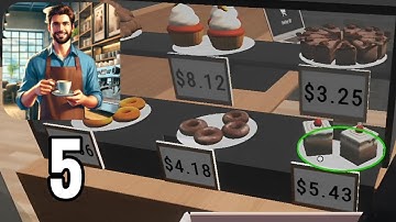 Coffee Shop Simulator - Part 5 - Gameplay Walkthrough - Store Level 14-17 (Android, iOS)