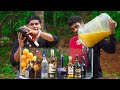 Biggest aquarium jungle juice ever  8 beverage drinks mixed cocktail 