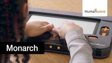 Monarch — The 1st dynamic tactile and multi-line braille tablet