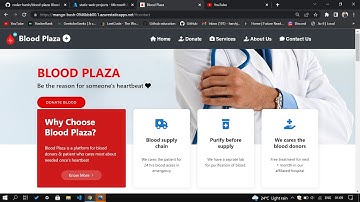Blood Plaza website | Future Ready Talent Project