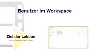 Tutorial usBIM - Benutzer im Workspace - ACCA software