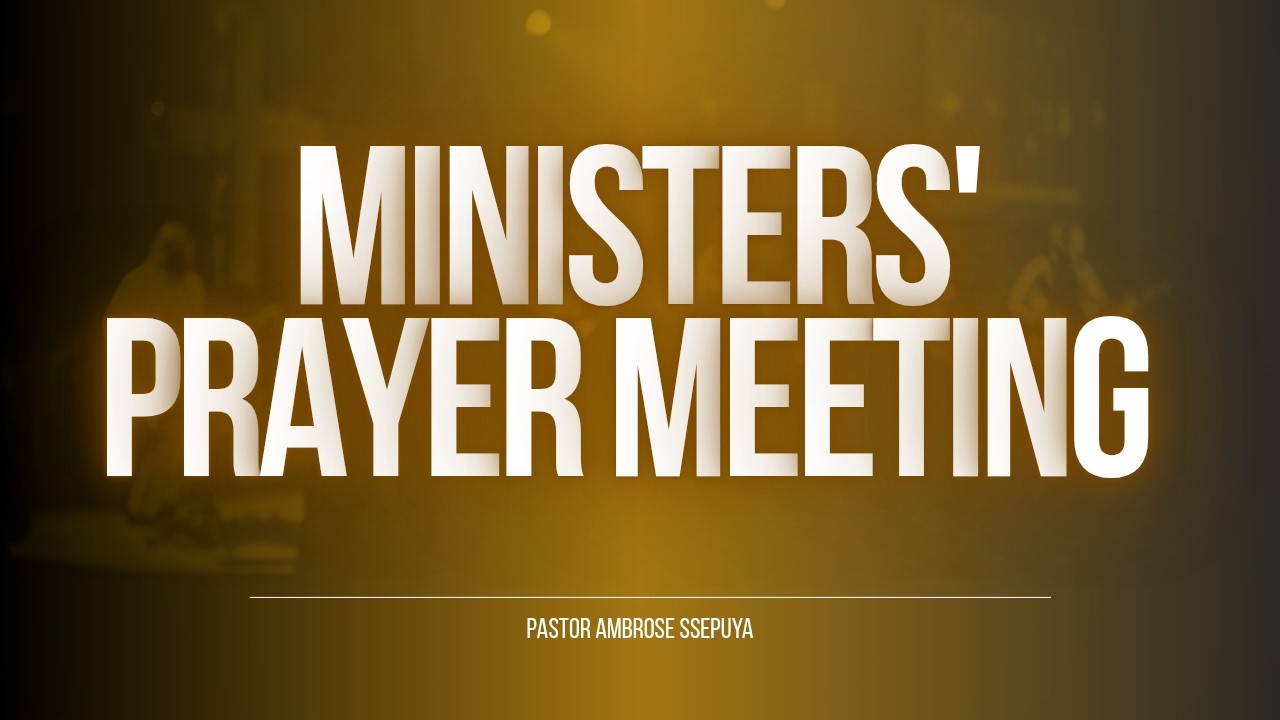 MINISTERS'  PRAYER  MEETING
