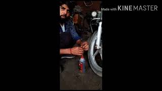 Sublime Club || Fill Anti Puncture Gel In Tyre All Process || S Puncture Fix