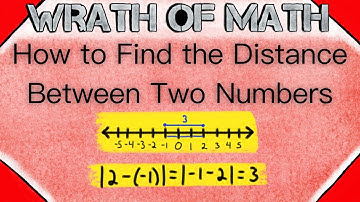 How to Find the Distance Between Two Numbers | Measuring Distance, Absolute Value