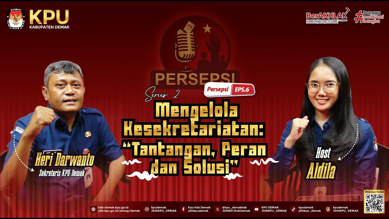 Persepsi #6 Series 2 Mengelola Kesekretariatan: 