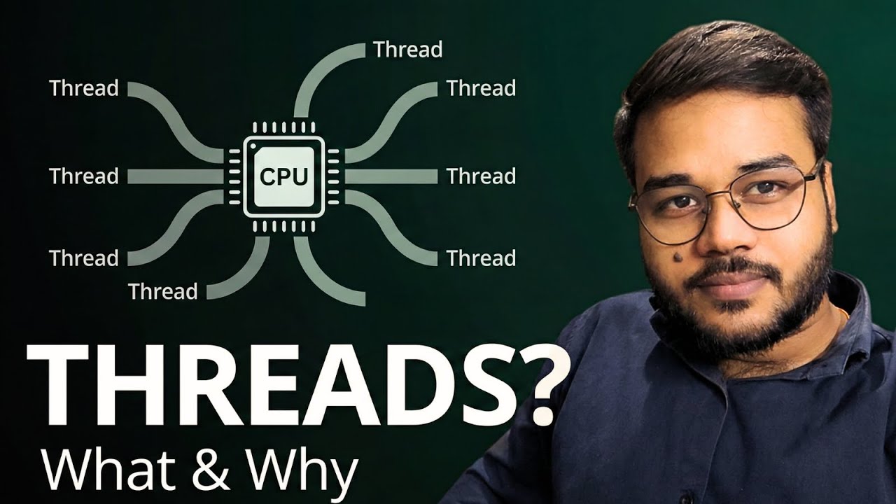 Threads Explained Without Code (Why They Exist & How They Really Work)