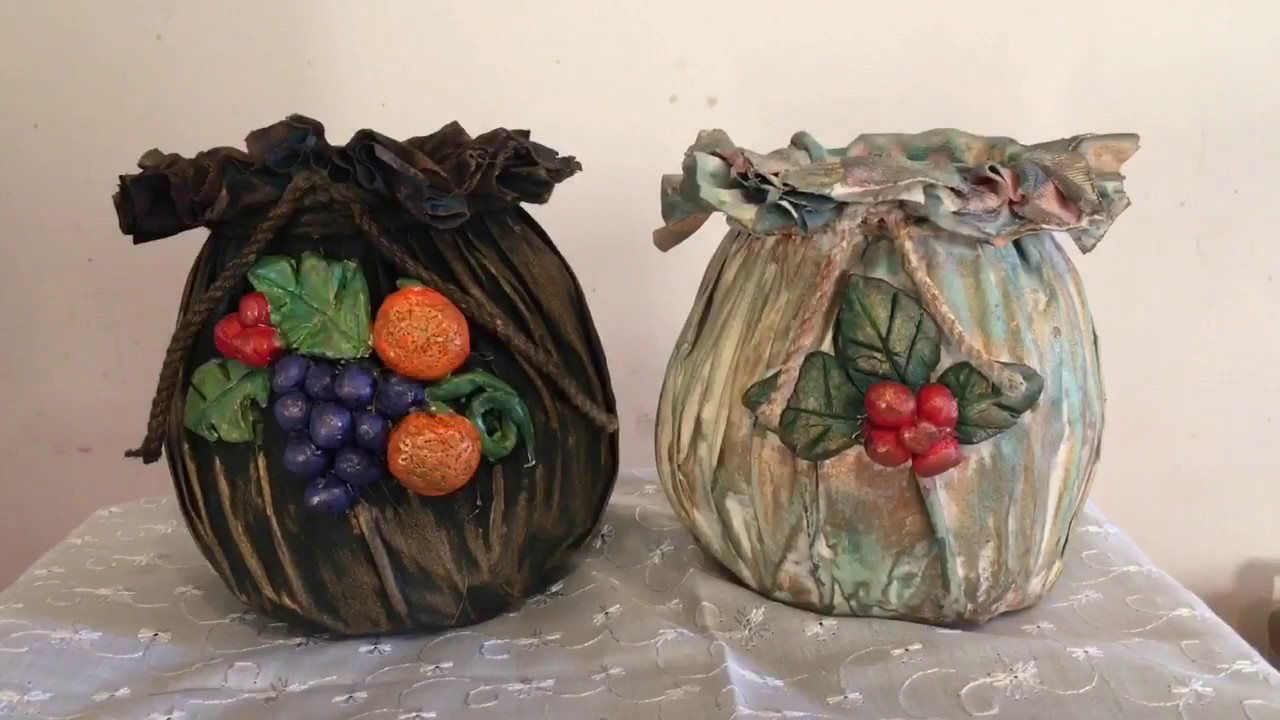 DIY flower vase from empty glass jar/DIY flower pot/glass jar craft/ glass bottle craft