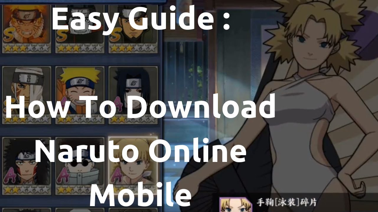 NARUTO ONLINE MOBILE - DOWNLOAD APK 