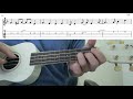 (Ukulele Tutorial) A Whole New World - Aladdin - Easy Ukulele Playthrough Lesson With Tabs