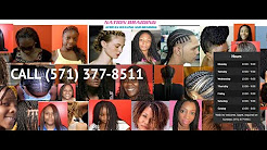 Hair braiding salon Manassas VA, call  (703) 895-8596