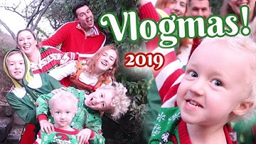 Vlogmas 2019 - Making Our New Christmas Intro & Opening Advent Calendars!