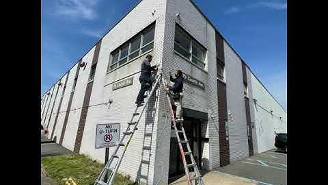 Storage Facility Video Surveillance Installation.