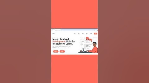 Landing page html css🧡#landingpage #html #css #responsivedesign #frontend #coding #shorts