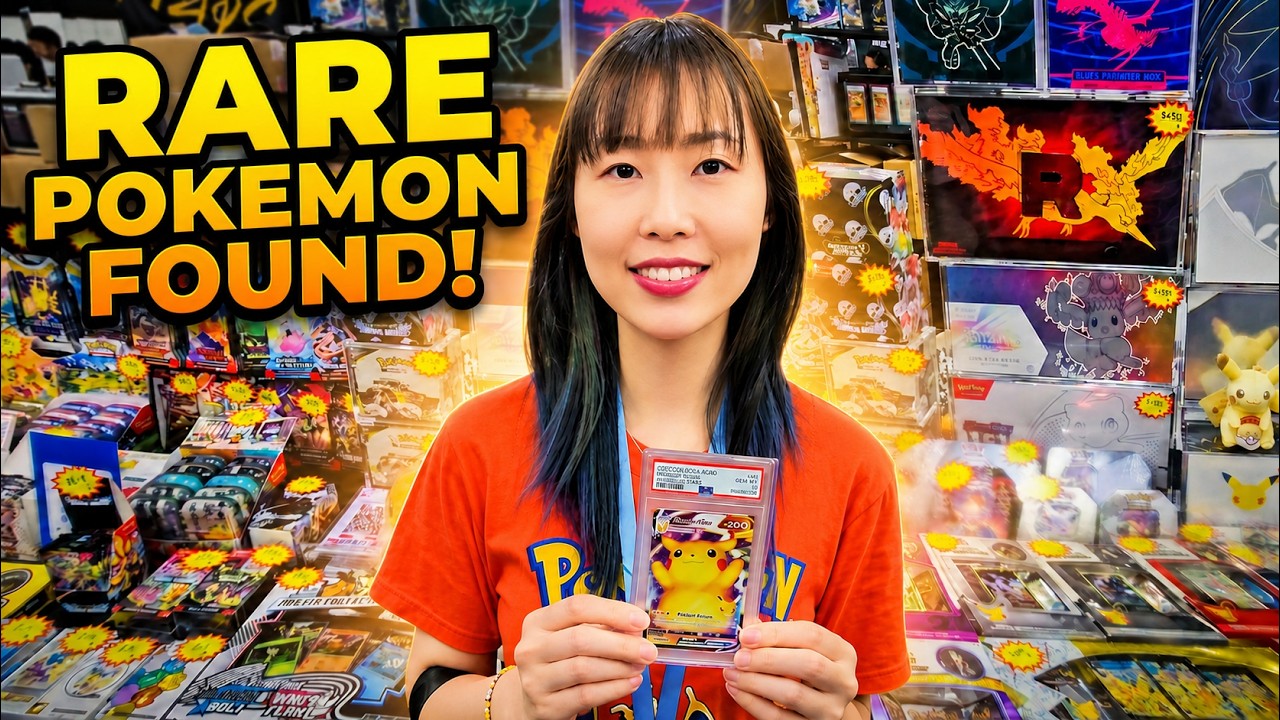 RARE Pokemon Cards at Singapore Card Show #pokemoncards #pokemon #singapore