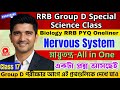 📘𝗡𝗘𝗥𝗩𝗢𝗨𝗦 𝗦𝗬𝗦𝗧𝗘𝗠(স্নায়ুতন্ত্র  ) PYQ LIVE SESSION🧬𝗥𝗔𝗜𝗟𝗪𝗔𝗬 𝗚𝗥𝗢𝗨𝗣 𝗗 𝗦𝗖𝗜𝗘𝗡𝗖𝗘 𝗖𝗟𝗔𝗦𝗦 | CL-17