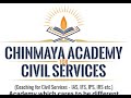 Who are we chinmaya academy for civil services iascoaching preparation