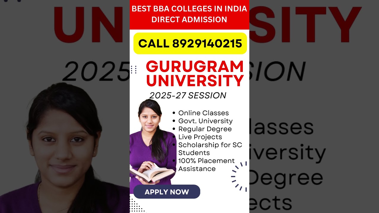 best bba colleges in india direct admission | Gurugram University