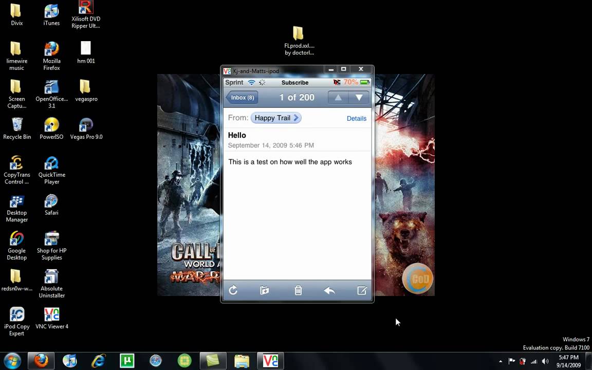 How To Spoof email on iphone/ ipod touch - YouTube