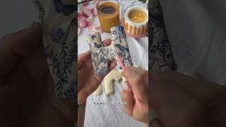 clay letters but make them vintage French ✨asmr