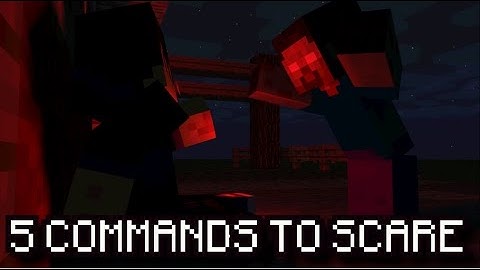 5 COMMANDS TO JUMP SCARE YOUR FRIENDS ! ( In one Command )