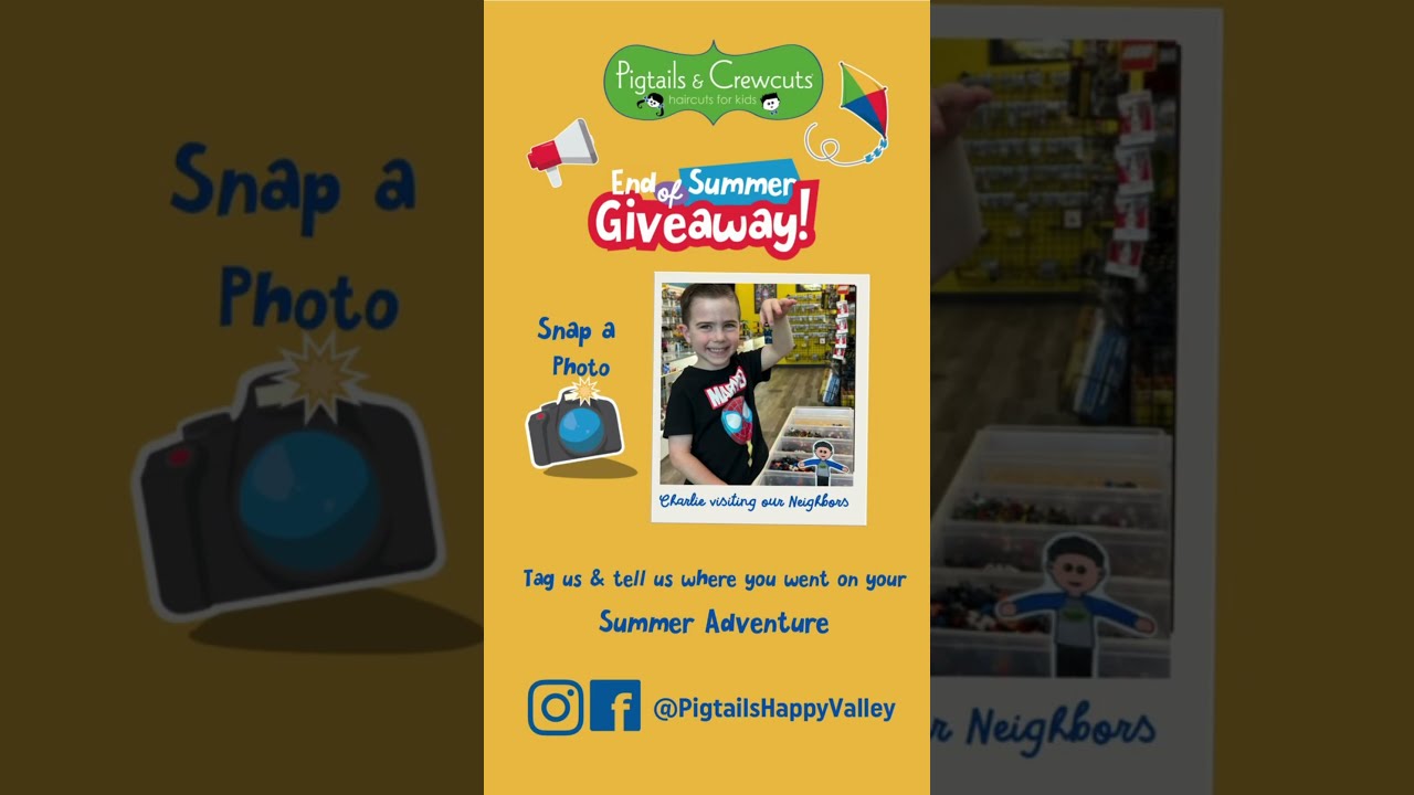 END OF SUMMER GIVEAWAY- Pigtails & Crewcuts: Haircuts for Kids- Phoenix, Arizona